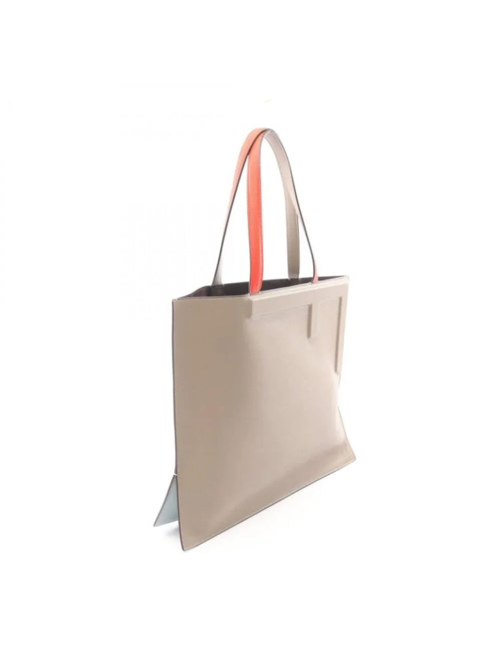 Fendi Tote Flip Red Leather Large